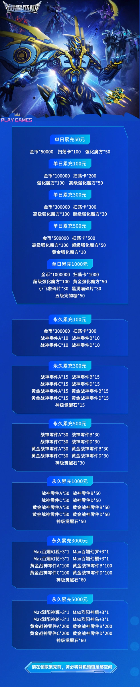 雷霆战机-维护中游戏详情福利 2
