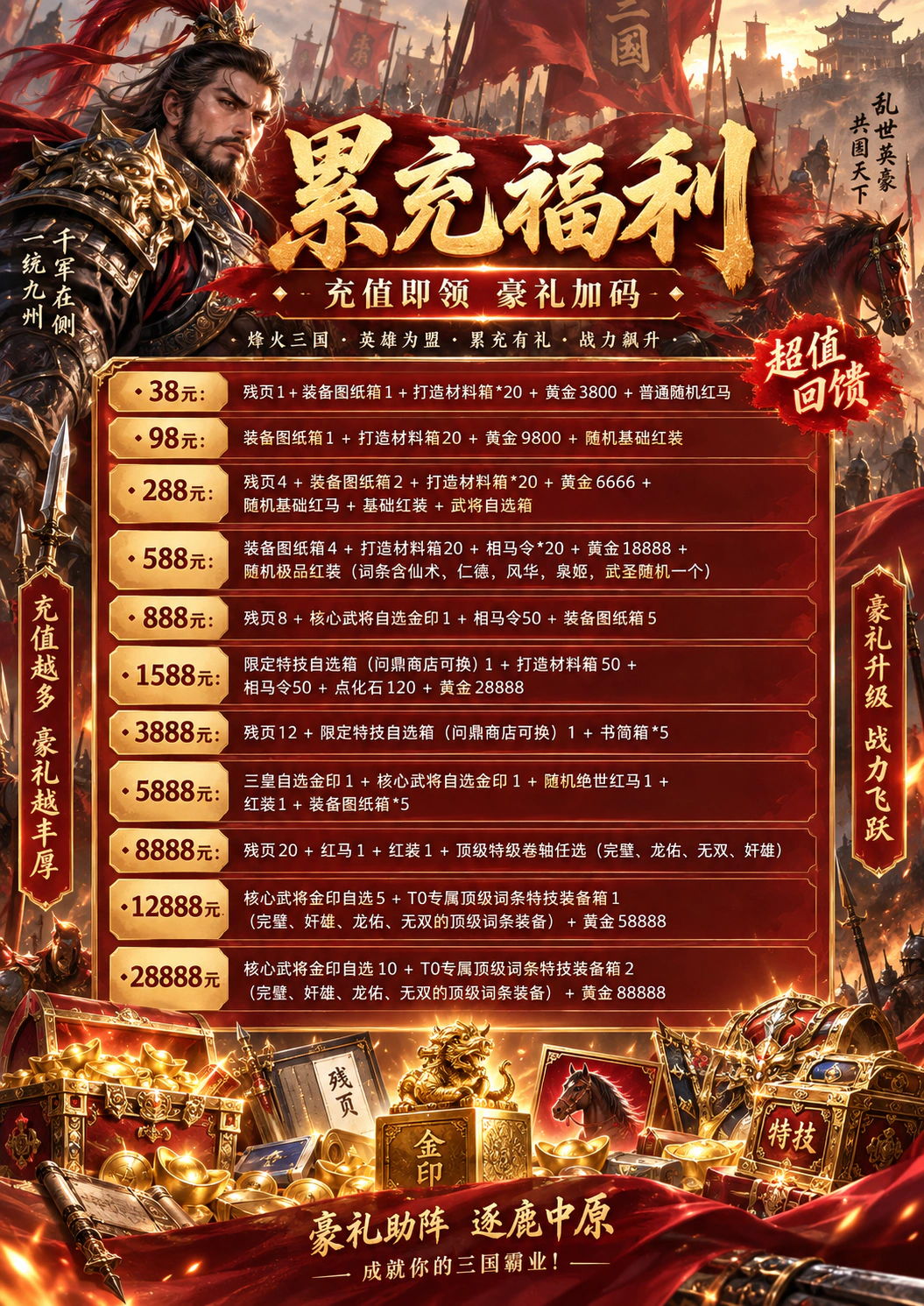 三谋策定天下游戏详情福利 2